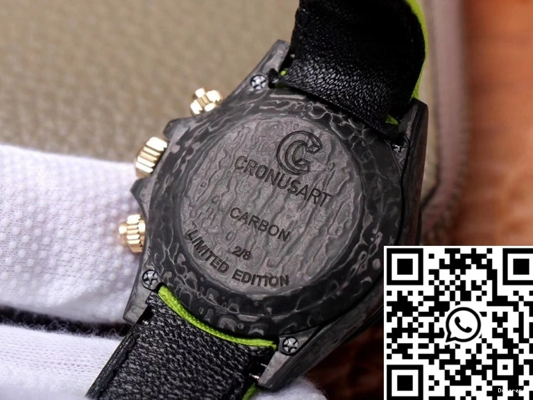 Cosmos Exploded Dragon Chronograph Edition Dial Rolex Daytona Green Carbon Fiber 0404